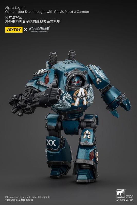 Warhammer The Horus Heresy Action Figure Alpha Legion Contemptor Dreadnought with Gravis Plasma Cann 4