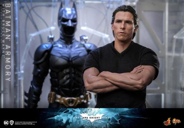 The Dark Knight Rises Movie Masterpiece Action Figures & Diorama 1/6 Batman Armory with Bruce Wa 13