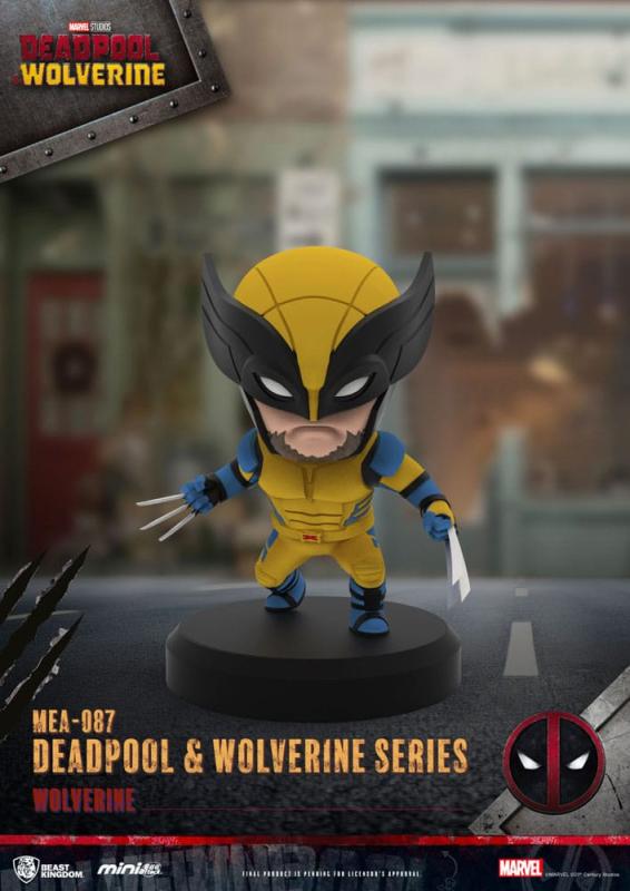 Deadpool 3 Deadpool & Wolverine Series Mini Egg Attack Figures Set 8 cm