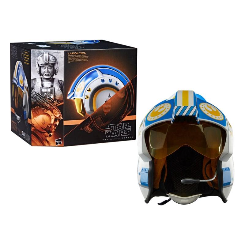 Star Wars: The Mandalorian Black Series Electronic Helmet Carson Teva