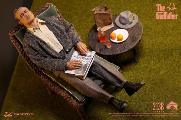 The Godfather: Vito Corleone 1/6 Action Figure Golden Years Version - Damtoys 19