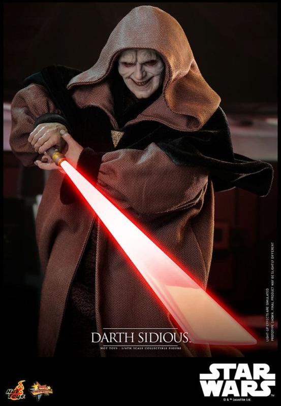 Star Wars Movie Masterpiece Action Figure 1/6 Darth Sidious 29 cm 12