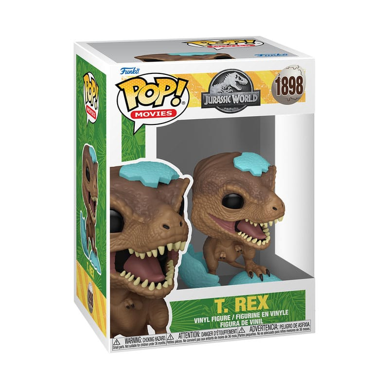 Jurassic Park POP! Movies Vinyl Figure SPRG- T-Rex 9 cm 1