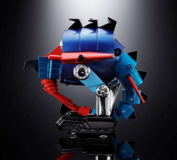 Dino Mech Gaiking Chogokin Action Figure Daikumaryu & Gaiking 20 cm 6