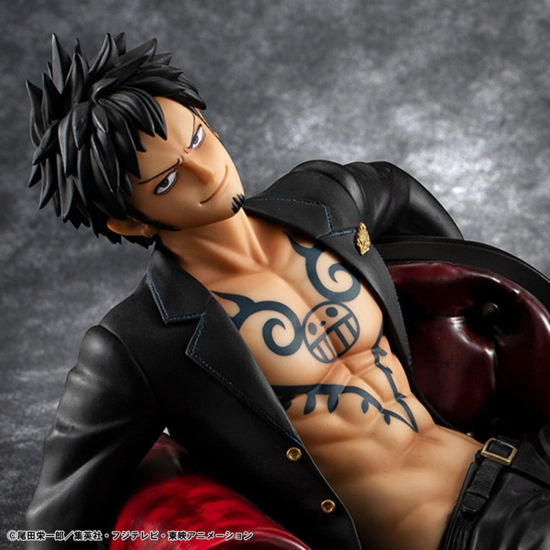 One Piece Portrait.Of.Pirates "S.O.C" PVC Figure Trafalgar Law Ver.R 1