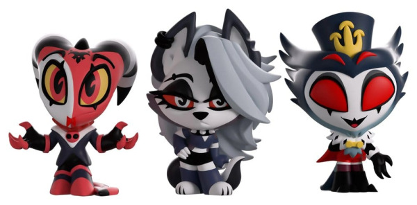 Helluva Boss Mini Tooz Mini Figures 3-Pack Blitzo, Loona & Stolas