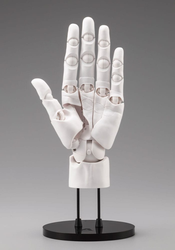 Takahiro Kagami PVC Artist Support Item Hand 1/1 Model Men /L White 22 cm 1