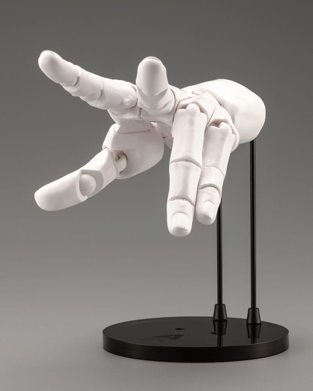Takahiro Kagami PVC Artist Support Item Hand 1/1 Model Men /L White 22 cm 5
