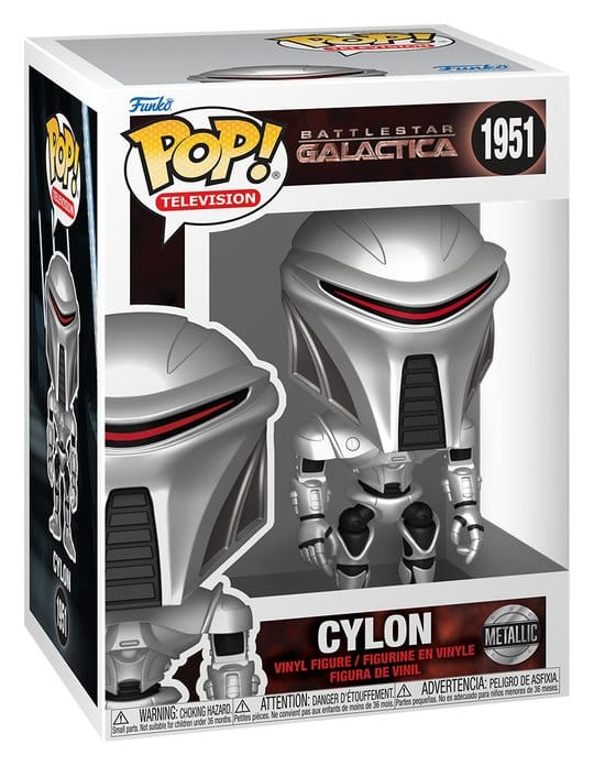 Battlestar Galactica POP! Television Vinyl Figure Cylon(MT) 9 cm 1