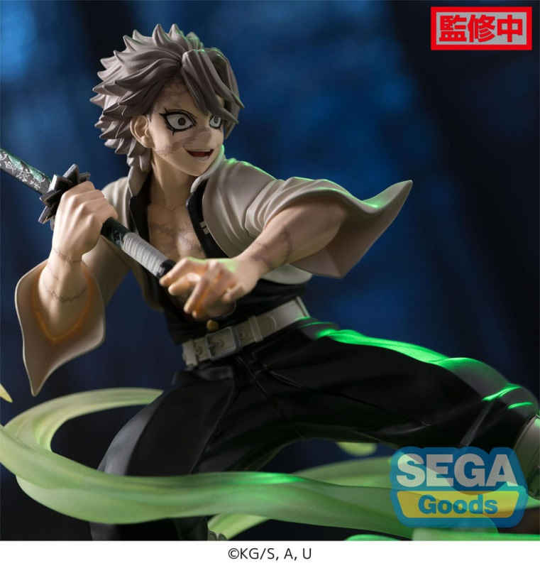 Demon Slayer: Kimetsu no Yaiba Xross Link Anime PVC Statue Sanemi Shinazugawa Hashira Training Arc 1 3