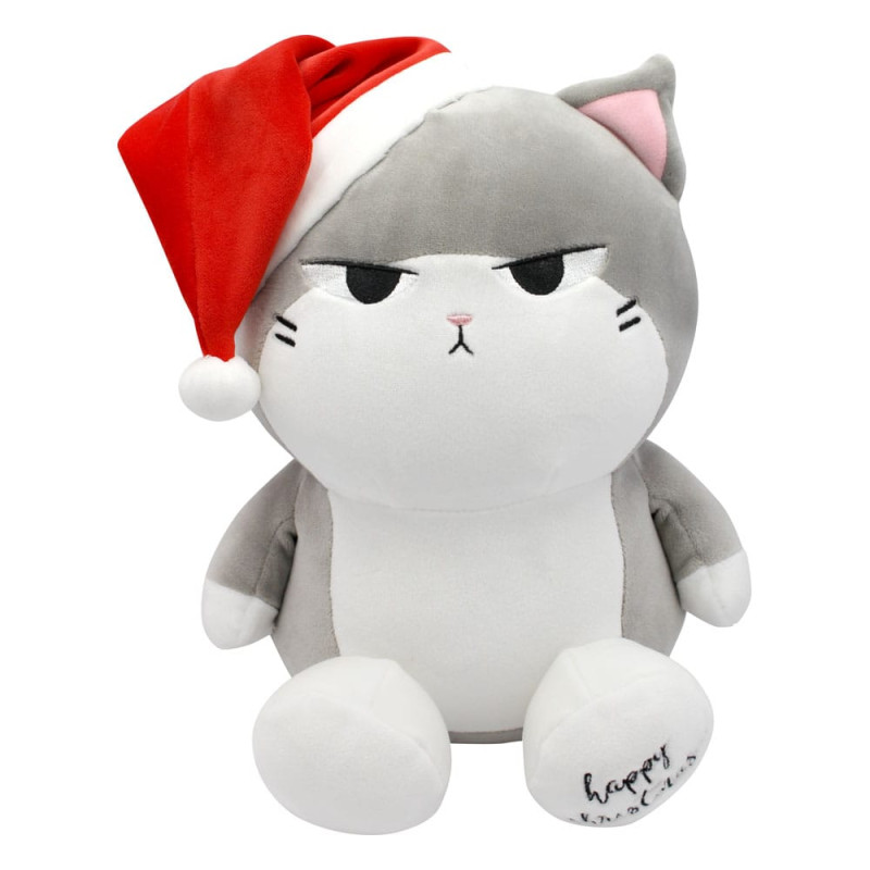 Funny Cat Plush Figure Christmas 25 cm