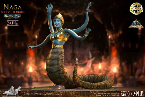 The 7th Voyage of Sinbad Soft Vinyl Statue Ray Harryhausen's Naga (Snake Woman) 31 cm 2