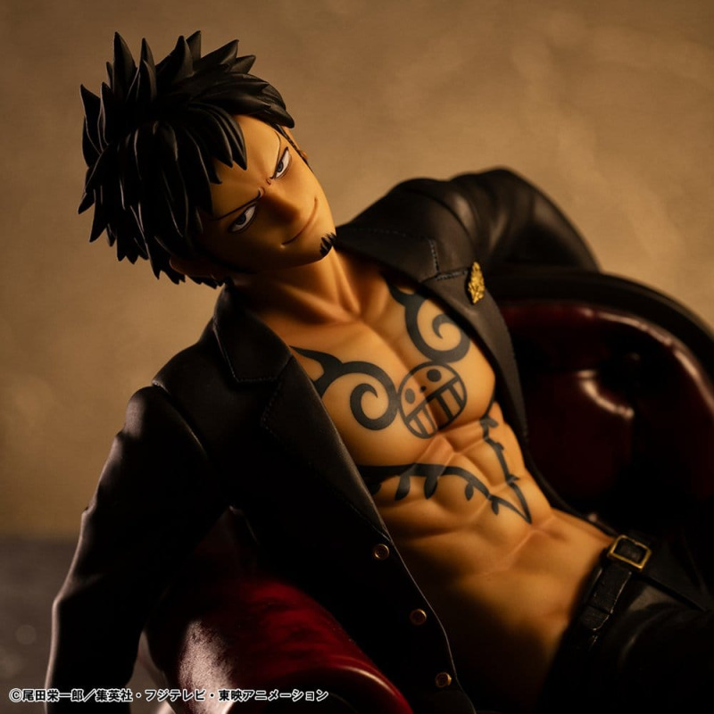 One Piece Portrait.Of.Pirates "S.O.C" PVC Figure Trafalgar Law Ver.R 3