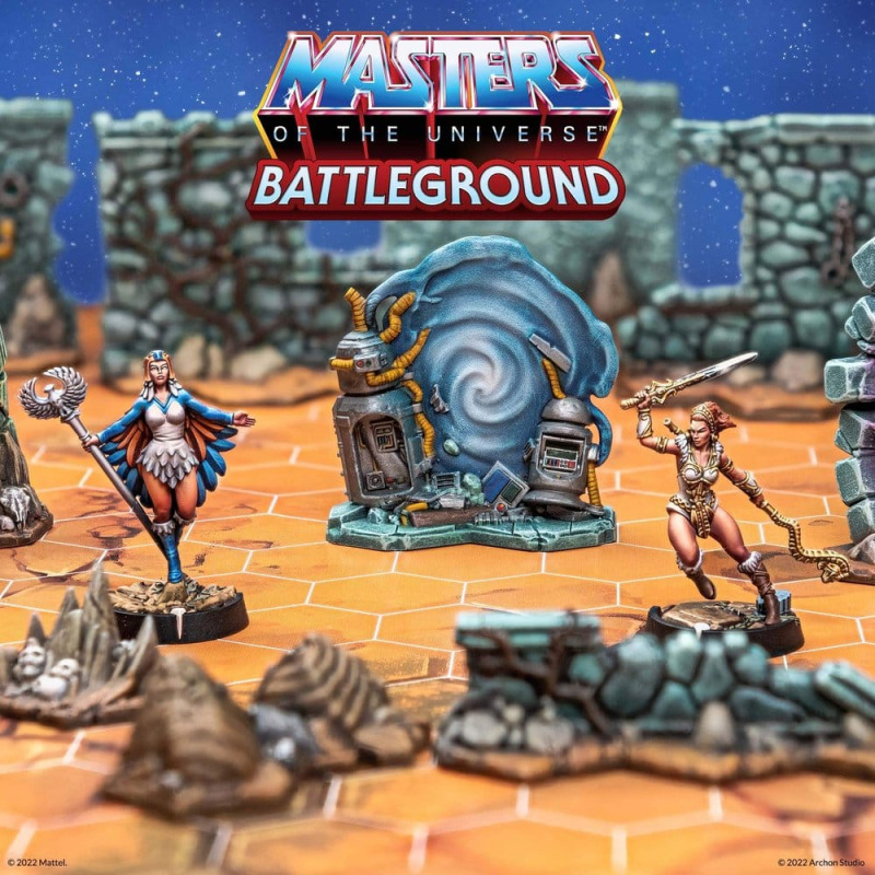 Masters of the Universe: Battleground Miniatures Game Wave 1: Masters of the Universe Faction *Engli 1