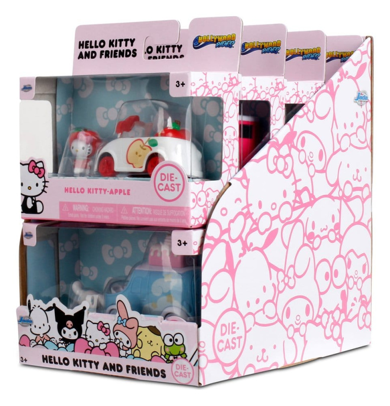 Sanrio Diecast Vehicles 1/55 Wave 1 Assortment (8) 8