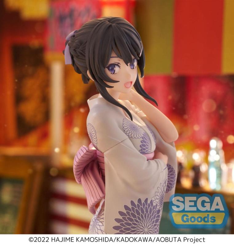 Rascal Does Not Dream of Bunny Girl Senpai Luminasta PVC Statue Mai Sakurajima Yukata 22 cm 2