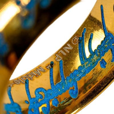 Lord of the Rings Replica One Ring Glow in the Dark 3