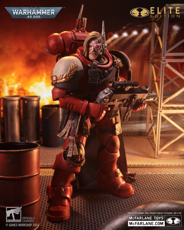 Warhammer 40,000 Dawn of War McFarlane Elite Edition Action Figure Captain Cyrus (Dawn of War 4) 20 9