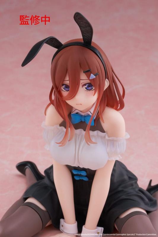 The Quintessential Quintuplets 3 PVC Statue Desktop Cute Figure Miku Nakano (Bunny Ver.) 13 cm 8