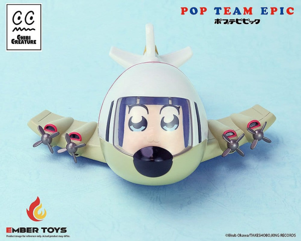 Pop Team Epic Chibi Creature Vinyl Figures 2-Pack POPUKO & PIPIMI: Skeleton Competition Ver. 7