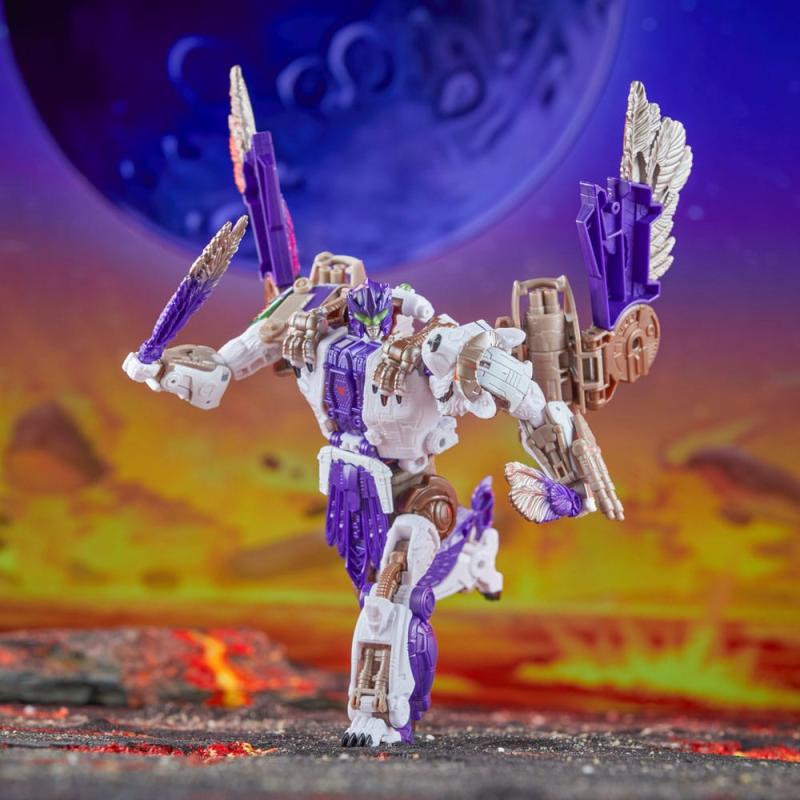 Transformers Generations Legacy United Leader Class Action Figure Beast Wars Universe Tigerhawk 19 c