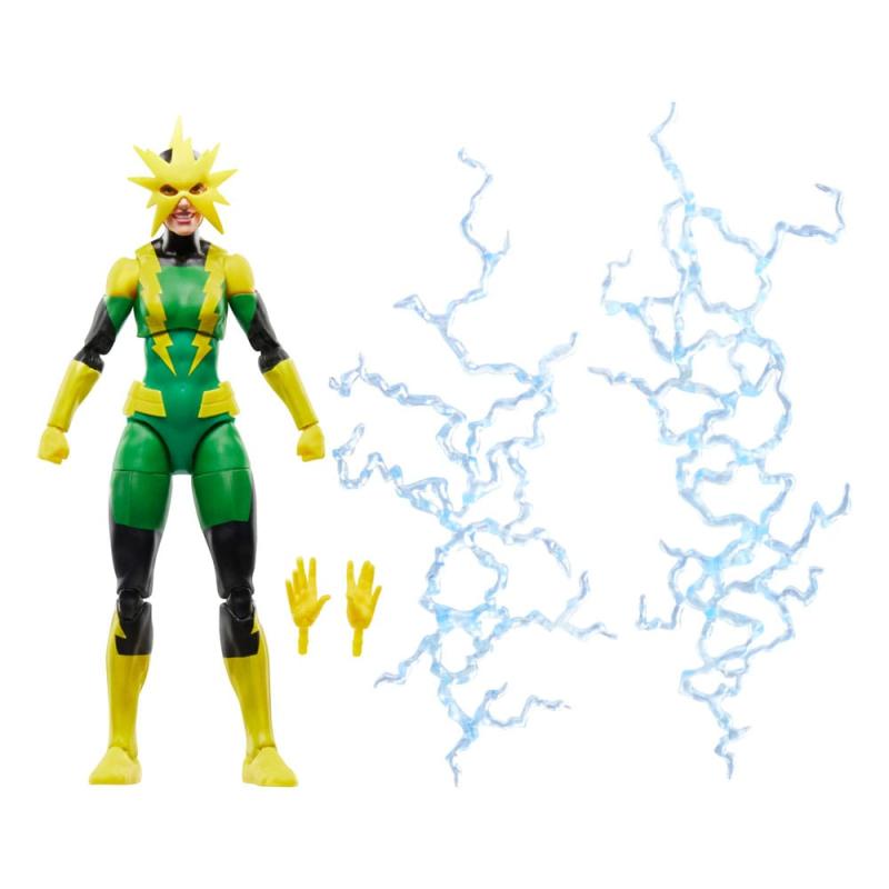 Spider-Man Marvel Legends Retro Action Figure Electro (Francine Frye) 15 cm 7