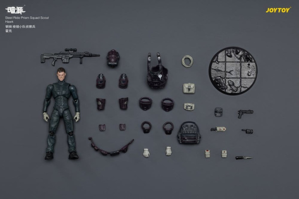 Dark Source Steel Ride Action Figure Prism Squad 8 cm 10