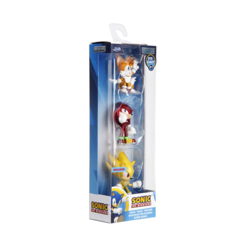 Sonic the Hedgehog Nano Metalfigs Diecast Mini Figures 3-Pack 5 cm 5