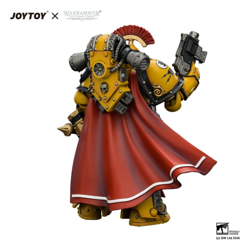 Warhammer Action Figure Imperial Fists Legion Praetor in Mk III Armour 13 cm 6