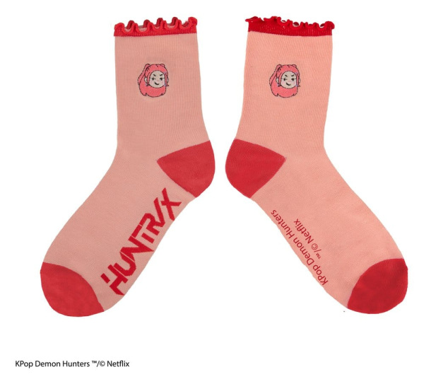 KPop Demon Hunters Socks Set of 3 HUNTR/X 9