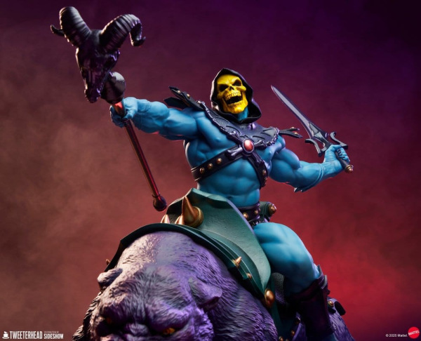 Masters of the Universe 1/4 Figure Skeletor & Panthor 81 cm 2