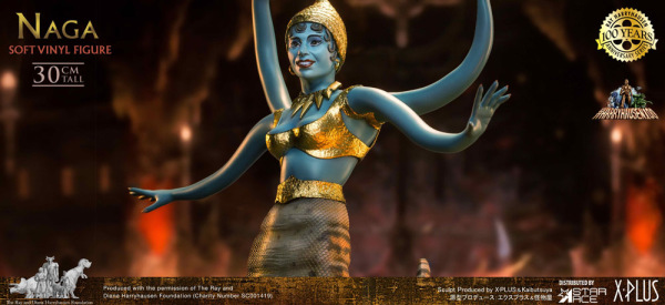 The 7th Voyage of Sinbad Soft Vinyl Statue Ray Harryhausen's Naga (Snake Woman) 31 cm 1