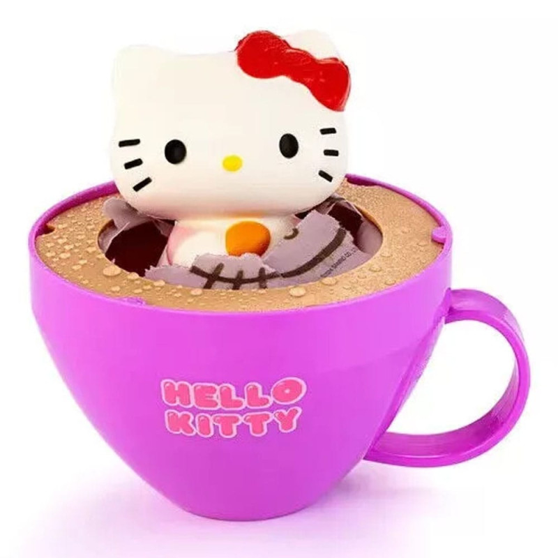 Sanrio Squishy Figures Hello Kitty Cappuccino Display (8) 5