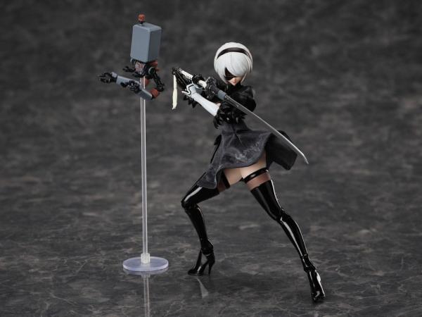 NieR: Automata Ver1.1a BUZZmod Action Figure 1/12 2B 14 cm