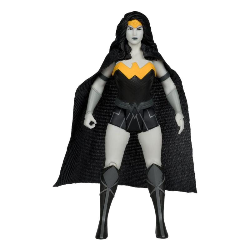 DC Direct Super Powers Action Figures Batman, Superman & Wonder Woman Black & White Accent Edition G