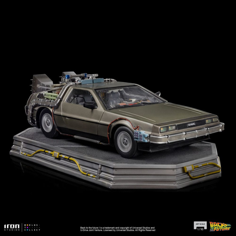 Back to the Future Art Scale Statue 1/10 DeLorean 53 cm 7
