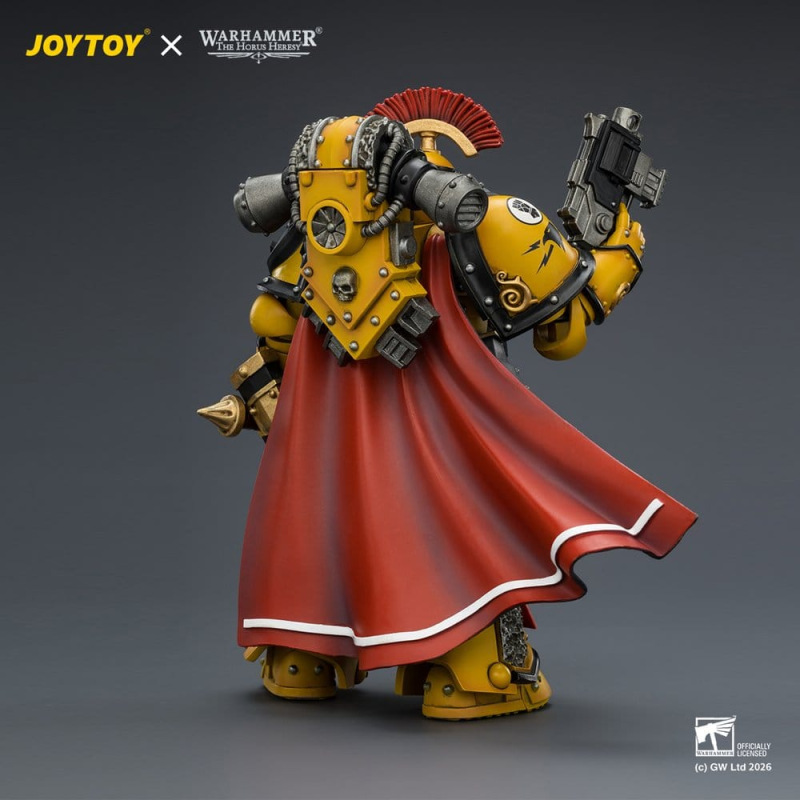 Warhammer Action Figure Imperial Fists Legion Praetor in Mk III Armour 13 cm 2