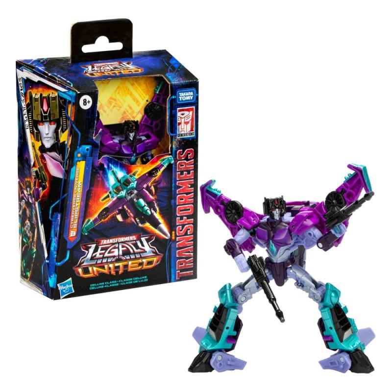 Transformers Generations Legacy United Deluxe Class Action Figure Cyberverse Universe Slipstream 14