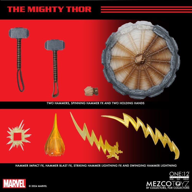 Marvel One:12 Collective Action Figure 1/12 The Mighty Thor 17 cm 10