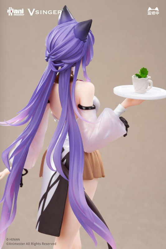 VSinger Luo Tianyi & Mo Qingxian Statue 1/7 Mo Qingxian Tea Time Melody Ver. 26 cm 5