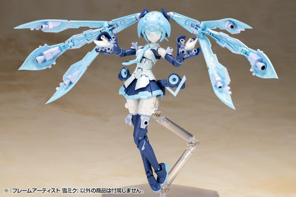 Frame Arms Plastic Model Kit 1/100 Frame Artist Snow Miku 16 cm 5