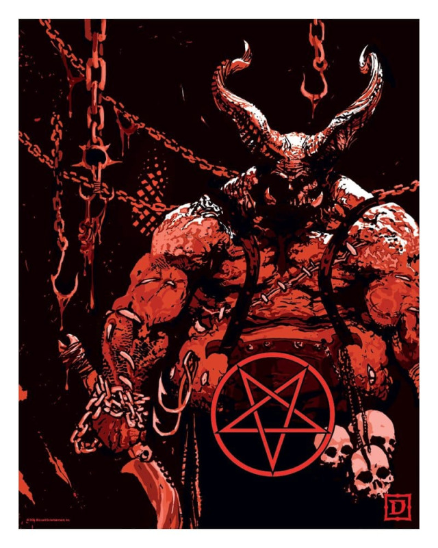 Diablo Art Print Set of Five Limited Edition 36 x 28 cm 1