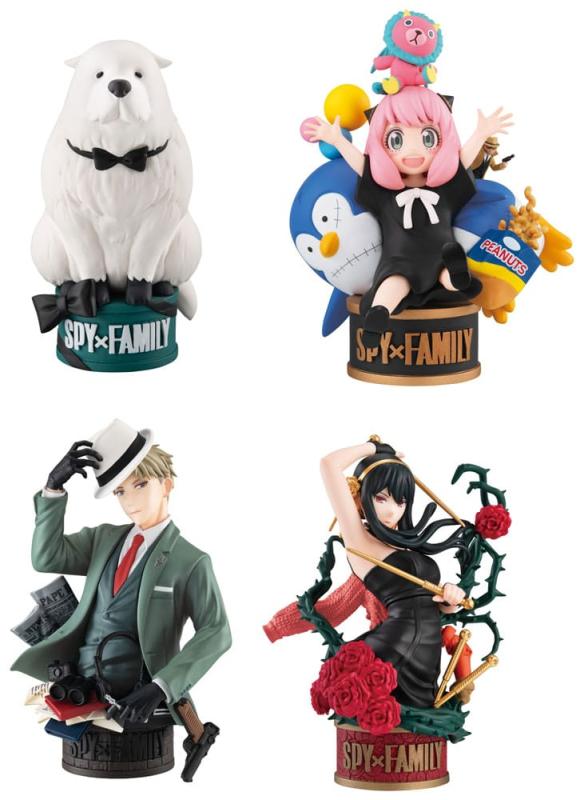 Spy x Family Pettitrama EX Series Trading Figure 4-Set 9 cm