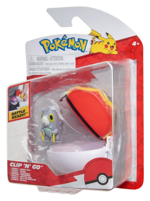 Pokémon Clip 'n' Go Action Figure Wave 21 Frigibax & Repeat Ball 1