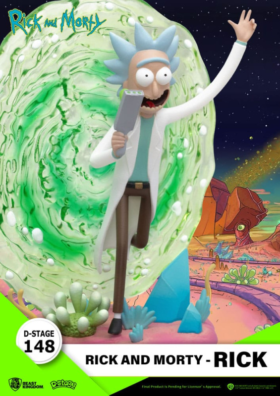 Rick & Morty D-Stage PVC Diorama Rick 14 cm 5