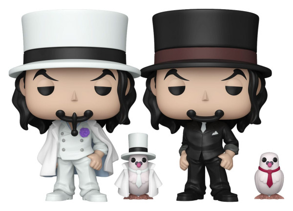*heo Exclusive Edition* One Piece POP!&Buddy Animation Vinyl Figures Rob Lucci with Hattori w/Chase
