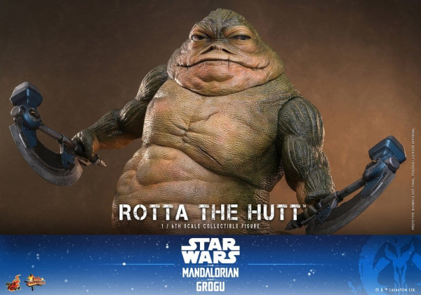 Star Wars Movie Masterpiece Action Figure 1/6 Rotta The Hutt 32 cm 5