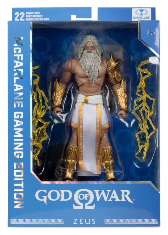 God of War McFarlane Gaming Edition Action Figure Zeus 18 cm 6