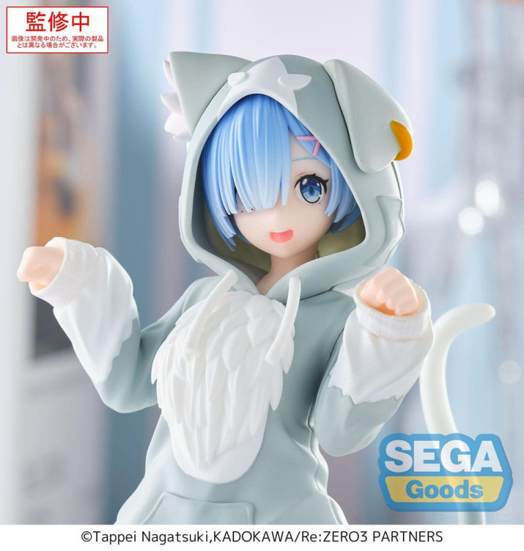 Re:Zero Starting Life in Another World Yumemirize PVC Statue Rem Mofumofu Pack 11 cm 6