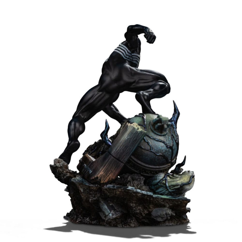 Marvel BDS Art Scale Statue 1/10 Spider-Man Black Costume 20 cm 3